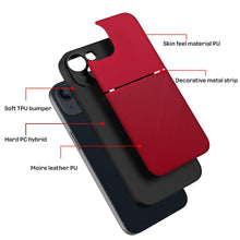 Заредете изображение във визуализатора на галерията – NOBLE Case for IPHONE 15 Pro red
