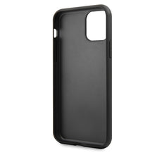 Заредете изображение във визуализатора на галерията – Original Pouch KARL LAGERFELD - Iconic Karl Embossed &amp; Glitter Case KLHCN61GLBK - Iphone 11 Black
