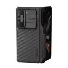 Заредете изображение във визуализатора на галерията – Nillkin CamShield Fold Case for Samsung Galaxy Z Fold 5 5G black (pen holder)
