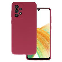Заредете изображение във визуализатора на галерията – Silicone Lite Case for Samsung Galaxy A33 5G burgundy
