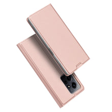 Заредете изображение във визуализатора на галерията – Dux Ducis Skin Pro Case for Xiaomi Redmi Note 12 Flip Card Wallet Stand Pink
