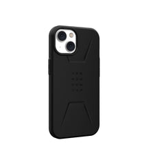 Заредете изображение във визуализатора на галерията – ( uag ) urban armor gear civilian гръб за iphone 13 / 14 compatible with magsafe black
