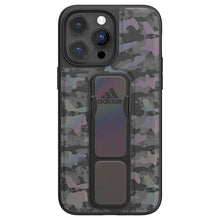 Заредете изображение във визуализатора на галерията – Adidas SP Grip Case CAMO iPhone 14 Pro Max 6.7" black/black 50250
