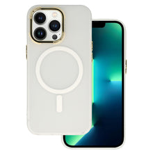 Заредете изображение във визуализатора на галерията – Magnetic Frosted Case for Iphone 14 Plus White
