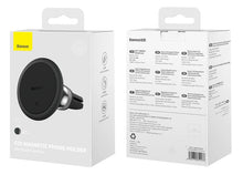 Заредете изображение във визуализатора на галерията – Baseus C01 Overseas Edition magnetic car holder for air vent - black
