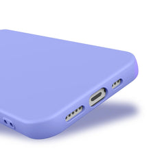 Заредете изображение във визуализатора на галерията – Silicone case for iPhone 13 Pro silicone cover light purple
