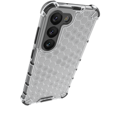 Заредете изображение във визуализатора на галерията – Honeycomb case for Samsung Galaxy S23 armored hybrid cover blue
