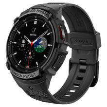 Заредете изображение във визуализатора на галерията – Spigen RUGGED ARMOR "PRO" GALAXY Watch 6 CLASSIC (47MM) MATTE BLACK

