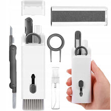 Заредете изображение във визуализатора на галерията – Multifunctional 7in1 cleaning kit for headphones and keyboard - gray
