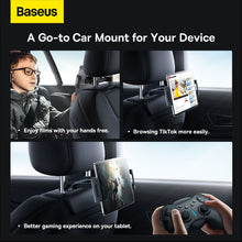 Заредете изображение във визуализатора на галерията – BASEUS JoyRide Pro Backseat Car Mount Black SUTQ000001
