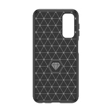 Заредете изображение във визуализатора на галерията – Flexible carbon pattern case for Samsung Galaxy M34 Carbon Case - black
