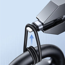 Заредете изображение във визуализатора на галерията – USB cable 4in1 USB-A - 2 x USB-C / Lightning / Micro for charging and data transmission 1.2m Joyroom S-1T4018A18 - black
