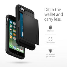 Заредете изображение във визуализатора на галерията – SPIGEN SLIM ARMOR CS IPHONE 7/8 / SE 2020 BLACK - TopMag
