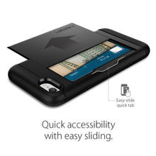 Заредете изображение във визуализатора на галерията – SPIGEN SLIM ARMOR CS IPHONE 7/8 / SE 2020 BLACK - TopMag
