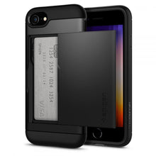 Заредете изображение във визуализатора на галерията – SPIGEN SLIM ARMOR CS IPHONE 7/8 / SE 2020 BLACK - TopMag
