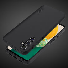 Заредете изображение във визуализатора на галерията – Nillkin Super Frosted Shield case for Samsung Galaxy A14 5G / Galaxy A14 cover + phone stand black
