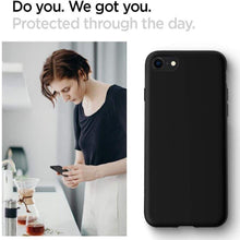 Заредете изображение във визуализатора на галерията – SPIGEN LIQUID CRYSTAL IPHONE 7/8 / SE 2020 MATTE BLACK - TopMag
