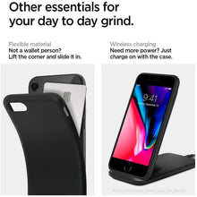 Заредете изображение във визуализатора на галерията – SPIGEN LIQUID CRYSTAL IPHONE 7/8 / SE 2020 MATTE BLACK - TopMag
