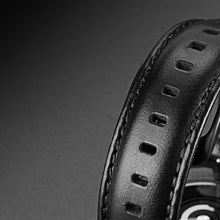 Заредете изображение във визуализатора на галерията – Dux Ducis Leather Strap Strap For Samsung Galaxy Watch / Huawei Watch / Honor Watch (20mm band) Leather Wristband Black (Business Version)
