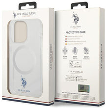 Заредете изображение във визуализатора на галерията – US Polo USHMP15XUCIT iPhone 15 Pro Max 6.7" transparent MagSafe Collection
