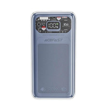 Заредете изображение във визуализатора на галерията – Acefast powerbank 10000mAh Sparkling Series fast charging 30W gray (M1)
