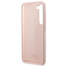 Заредете изображение във визуализатора на галерията – Karl Lagerfeld KLHCS23SSNIKBCP S23 S911 hardcase pink/pink Silicone Ikonik
