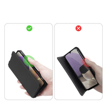 Заредете изображение във визуализатора на галерията – DUX DUCIS Skin X Bookcase type case for Samsung Galaxy A32 5G black
