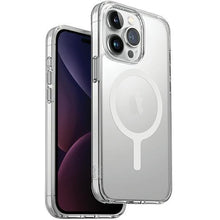 Заредете изображение във визуализатора на галерията – Uniq LifePro Xtreme iPhone 15 Pro 6.1" case Magclick Charging transparent/frost clear
