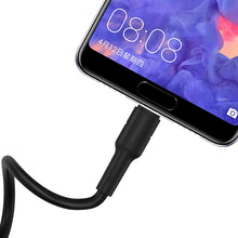 Заредете изображение във визуализатора на галерията – Borofone Cable BX30 Silicone - USB to Type C - 3A 1 metre black
