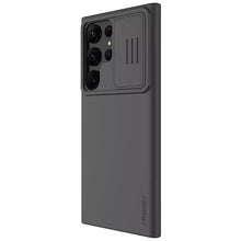 Заредете изображение във визуализатора на галерията – Nillkin CamShield Silky Silicone Case for Samsung Galaxy S23 Ultra black
