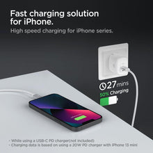 Заредете изображение във визуализатора на галерията – Spigen PB2200 ARCWIRE MFi Lightning CABLE 200CM WHITE
