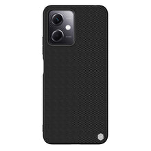 Заредете изображение във визуализатора на галерията – Nillkin Textured Case for Xiaomi Redmi Note 12 5G / Poco X5 5G Reinforced Nylon Cover Black
