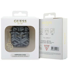 Заредете изображение във визуализатора на галерията – Original Case GUESS - GCube Charm GUA2PGCE4CK for AirPods 1/2 Cover Black
