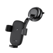 Заредете изображение във визуализатора на галерията – Acefast car holder with wireless charging for dashboard, windshield or air vent 15w d10 black
