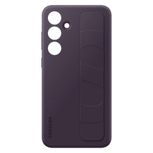 Заредете изображение във визуализатора на галерията – Samsung Standing Grip Case EF-GS926CEEGWW with holder / stand for Samsung Galaxy S24+ - dark purple
