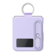 Заредете изображение във визуализатора на галерията – Nillkin CamShield Silky Silicone Case Case For Samsung Galaxy Z Flip 4 Silicon Cover With Camera Protector Purple
