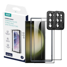 Заредете изображение във визуализатора на галерията – TEMPERED GLASS ESR PROTECTOR SET 2-PACK GALAXY S23 ULTRA CLEAR
