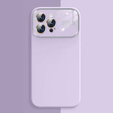 Заредете изображение във визуализатора на галерията – Soft Silicone Lens Case for Iphone 12 light purple
