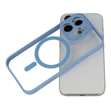Заредете изображение във визуализатора на галерията – Acrylic Color Magsafe Case for Iphone 13 Pro Max light blue
