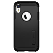 Заредете изображение във визуализатора на галерията – SPIGEN TOUGH ARMOR IPHONE XR BLACK - TopMag
