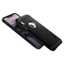 Заредете изображение във визуализатора на галерията – SPIGEN TOUGH ARMOR IPHONE XR BLACK - TopMag
