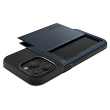 Заредете изображение във визуализатора на галерията – Spigen Slim Armor CS case for iPhone 15 Pro - blue
