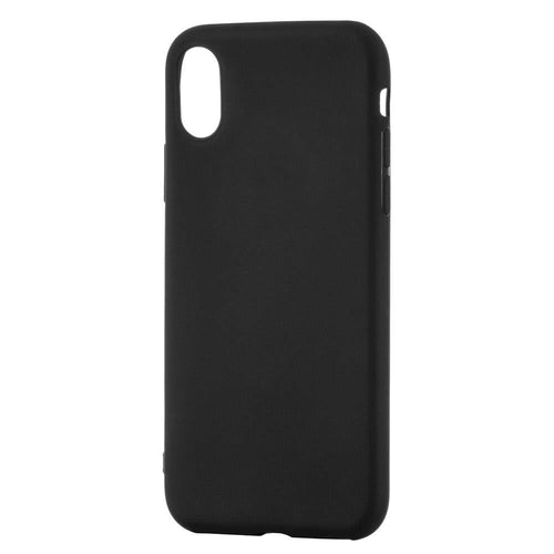 Soft Matt Case Gel TPU Cover for Xiaomi Redmi Note 6 Pro black - TopMag