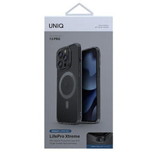 Заредете изображение във визуализатора на галерията – UNIQ etui LifePro Xtreme iPhone 13 Pro / 13 6,1" magsafe dymny/smoke
