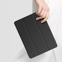 Заредете изображение във визуализатора на галерията – Dux Ducis Toby case for iPad 10.9'' 2022 (10 gen.) cover with space for Apple Pencil stylus smart cover stand green
