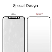 Заредете изображение във визуализатора на галерията – TEMPERED GLASS SPIGEN GLASS FC IPHONE X / XS BLACK
