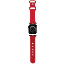 Заредете изображение във визуализатора на галерията – Hello Kitty Silicone Kitty Head strap for Apple Watch 38/40/41mm - red
