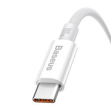 Заредете изображение във визуализатора на галерията – Baseus кабел usb to type c pd100w power delivery superior cays001402 2m white

