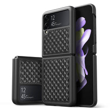 Заредете изображение във визуализатора на галерията – Dux Ducis Venice case for Samsung Galaxy Z Flip 4 leather case black
