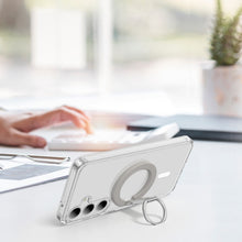 Заредете изображение във визуализатора на галерията – Amazing Thing Minimal Magsafe Grip Ring Case S24MRMINCL for Samsung Galaxy S24 transparent
